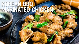 Korean BBQ Marinated Chicken