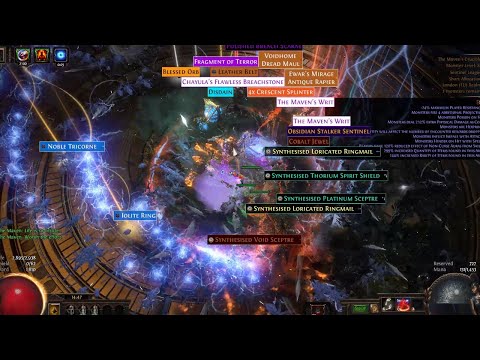 [POE 3.18]299% QUANTITY THE FEARED - WARDLOOP ELEMENTALIST