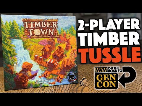Timber Town - 2-Player Beaver Battle at Gen Con!