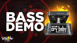 Video thumbnail for Dunlop DB01B Dimebag Signature Cry Baby From Hell Wah Pedal | WAHCTOBER Day 25 by The Bass Channel