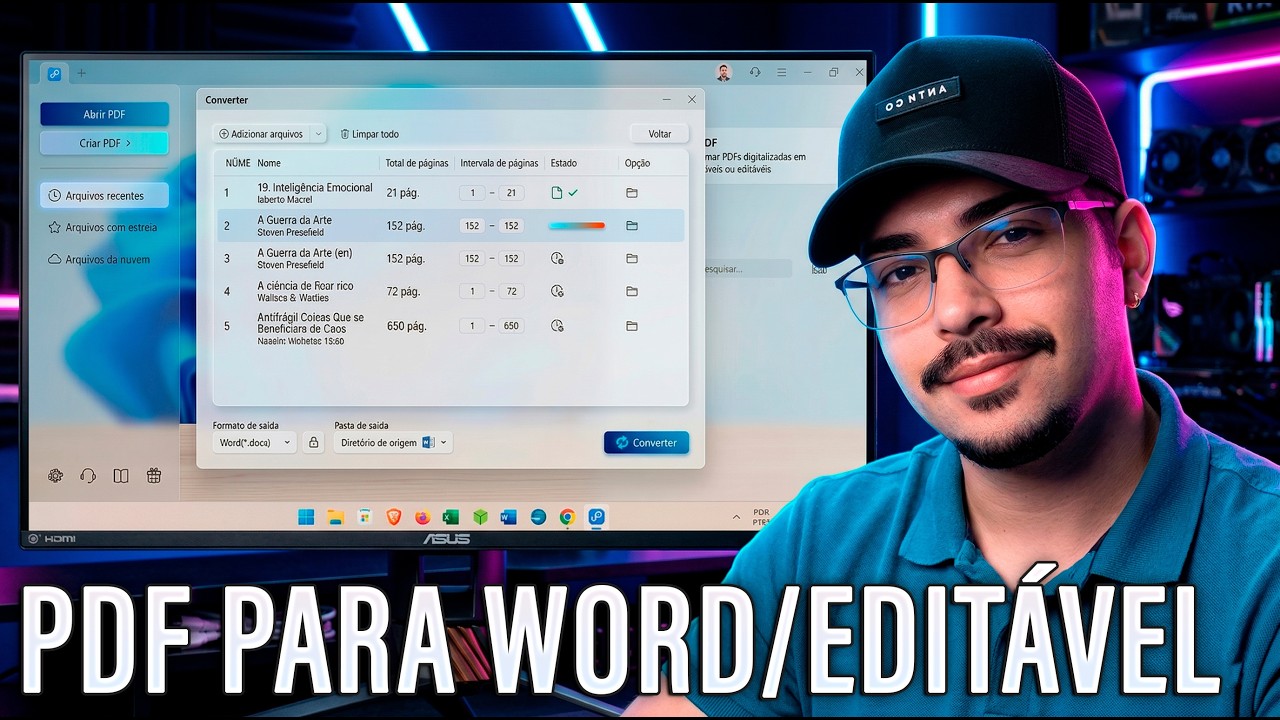 Como converter PDF em word editável - Rápido e Fácil 2026
