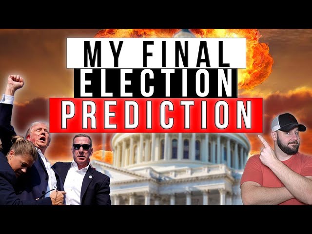 My Final Election Results Prediction... Trump Will Take It With 291 Electoral College Votes Minimum