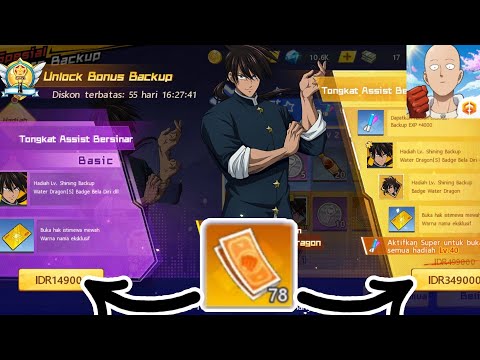 HERO BACKUP LIMITED SSR WATER DRAGON, PENGHANCUR LINI BELAKANG - One Punch Man The Strongest