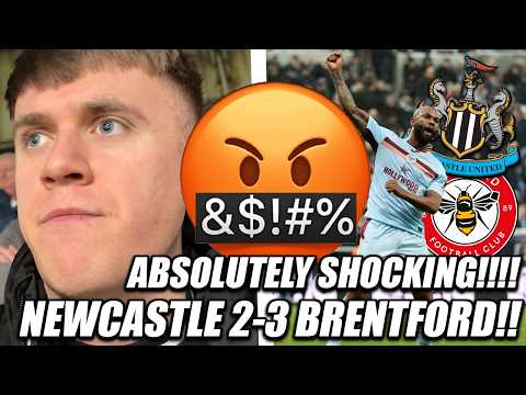 *ABSOLUTELY SHOCKING!!* NEWCASTLE 2-3 BRENTFORD VLOG!! 