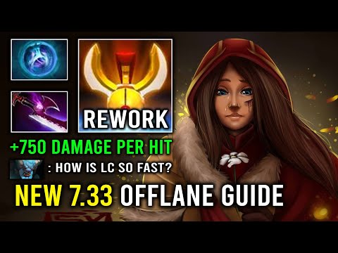 How to Play Offlane LC in 7.33 Patch with NEW Skill Rework 1 Duel 1 Win Hit Like a Truck Dota 2