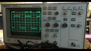 Hewlett Packard 54600B Oscilloscope Monitor Module Repair Refurbishing