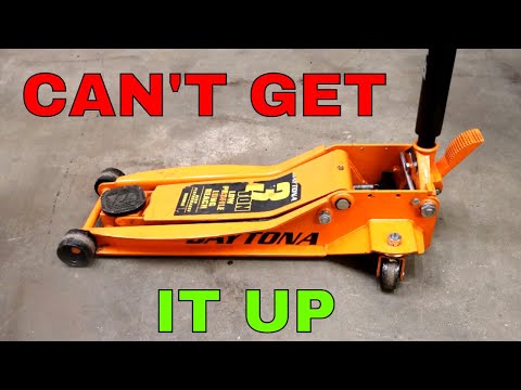 $20 Broken Harbor Freight Floor Jack. Can We Fix IT?