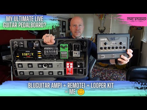 My Live Pedalboard - BluGuitar Amp1 + Remote1 + Looperkit = Me Happy