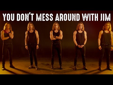 YOU DON'T MESS AROUND WITH JIM | Low Bass Singer Cover | Geoff Castellucci