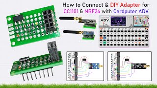 How to Connect & Build a DIY Adapter for CC1101 & NRF24 with Cardputer ADV | Pin Configuration