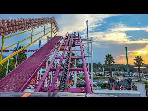 Le Grand Huit - Mounted HD On-Ride POV | 🇫🇷 Luna Park d'Argelès-sur-Mer 2022