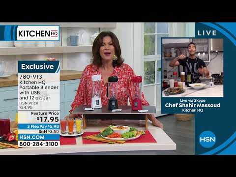 HSN | KitchenHQ Sale featuring Chef Shahir 05.16.2022 - 02 PM