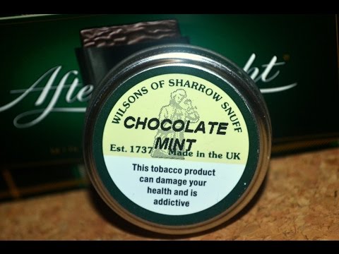 🇩🇪🇺🇸 Wilsons of Sharrow Snuff »Chocolate Mint« Snuff  |  Schnupftabak