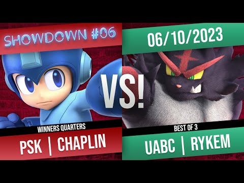 PSKSHOWDOWN 06 - PSK | Chaplin (Megaman) Vs. UABC | Rykem (Incineroar) WQs