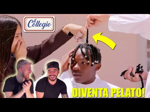REAGIAMO ALLA PRIMA IMBARAZZANTE PUNTATA DEL COLLEGIO 7: STO MALE SI TAGLIANO I CAPELLI TRA DI LORO!