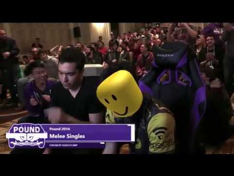 Hax vs. Nintendude but every hit Hax lands is the Roblox death sound