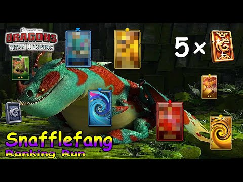 Dragons: Titan Uprising / Snafflefang Ranking Run / Full Battle / BP 8600+ / (HTTYD)