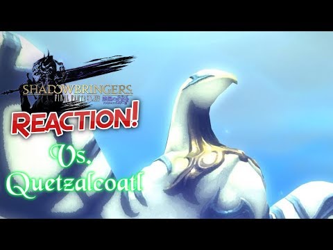 Vs. Quetzalcoatl - Krimson KB Reacts - FFXIV Shadowbringers Reaction