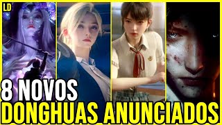 8 NOVOS DONGHUAS(Animes Chinês) ANUNCIADOS PARA 2025 e 2026!