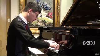 Liszt--La Campanella (A-Kuan on Fazioli Piano)