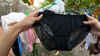 Open Christmas Lingerie Gift Bag Someone left in their yard ❄️❄️❄️
