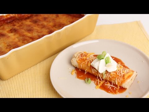 Chicken Enchiladas Casserole - Laura Vitale - Laura in...