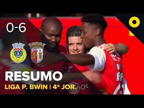 Resumo: FC Arouca 0-6 SC Braga - Liga Portugal bwin | SPORT TV