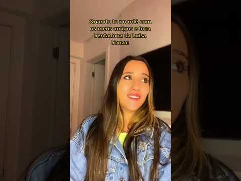 Quando to num rolê e toca Sentadona da Luísa Sonza