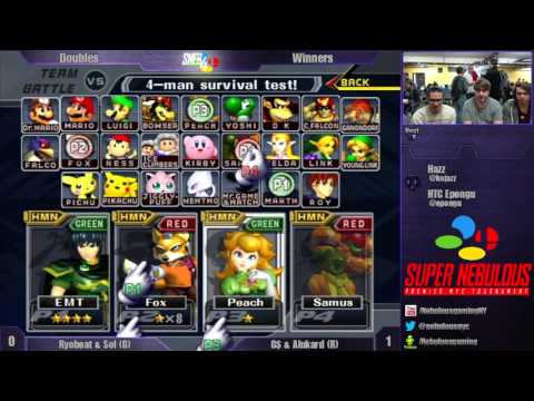 Super Nebulous 4 Dubs - Ryobeat&Sol (Green) vs G$&Alukard (Red)