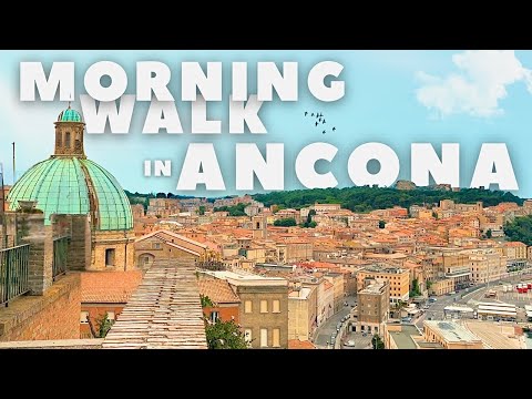 EARLY MORNING Summer Walk in ANCONA, Italy | 4K, 60fps