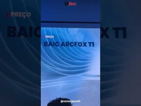LANÇAMENTO NOVO ARCFOX T1