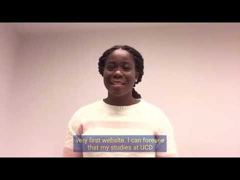 Global Excellence Scholarships - Audrey from Ghana