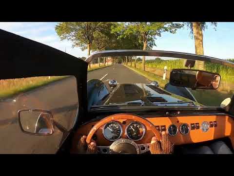 Caterham Super Seven 1600 136HP - nice POV Drive with pure sound