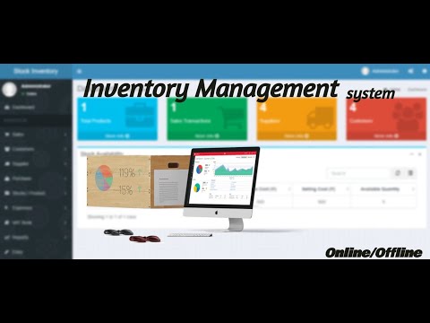 software: Inventory Management System Open Source Laravel PHP Online/Offline