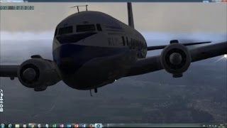 X-Plane 11 - VFR  over The Netherlands - Texel and the North