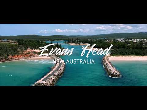 Drone-optagelser af Evans Head