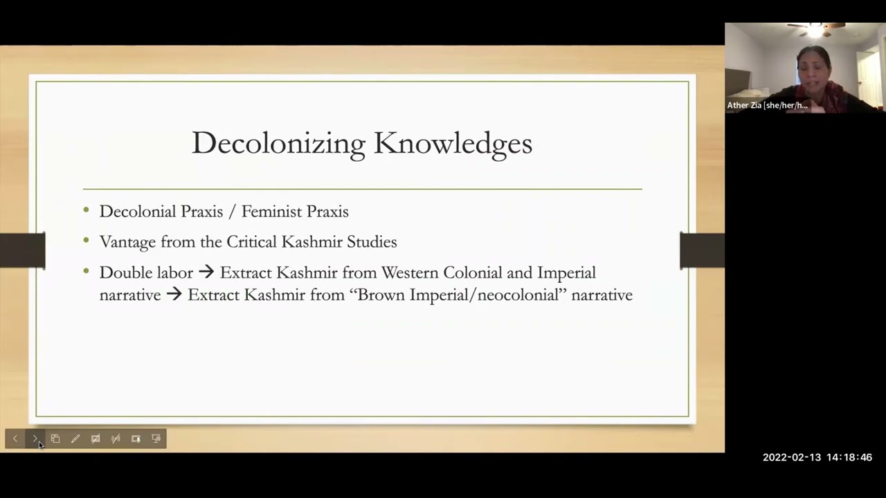 Kashmir: From postcolonial to settler-colonial issue - Dr Ather Zia, Ph.D.