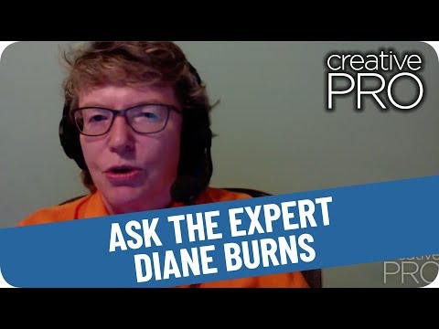 CreativePro’s Ask the Expert - Diane Burns