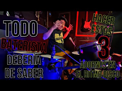 Every drummer should know how to do these three disco beats! 🥁🤩🔥