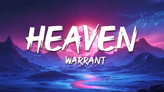 Download lagu Warrant - Heaven (Lyrics) mp3