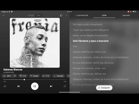 Sabanas blancas (lyrics)