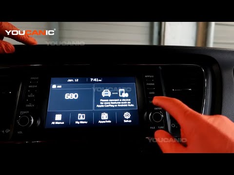 2015–2021 Kia Sedona – How to Set the Time Clock on Vehicle’s Car Stereo