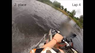 preview picture of video 'Watercross Ivalo 2014 final open class'