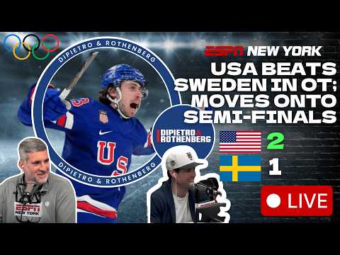 USA Hockey Recap + Knicks 2nd Half Preview | DiPietro & Rothenberg | 2/19/26