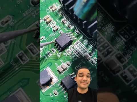 Vídeo: Dica pra soldar componente SMD: 9 passos eficientes
