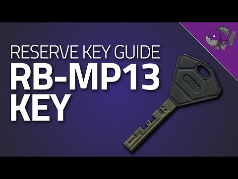 RB-MP13 Key - Key Guide - Escape From Tarkov