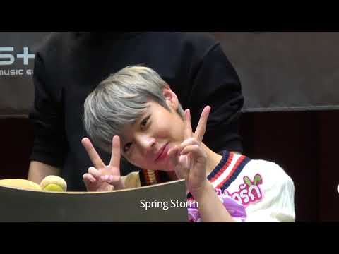 180408 WANNA ONE 팬사인회 워너원 박지훈 라이관린 라지팀  parkjihoon laikuanlin focus