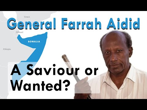 Gen. Farrah Aidid interview with Saeed Naqvi | Farrax Caydiid | 26-08-1994