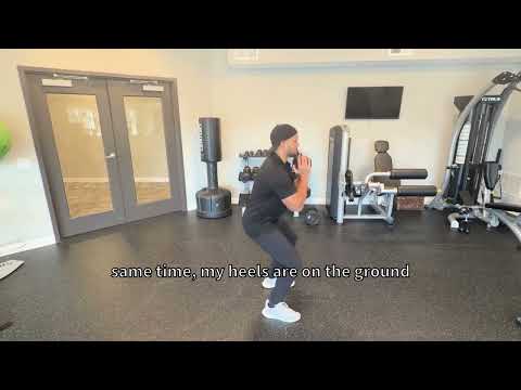 TigriX Dumbbell Goblet Squat