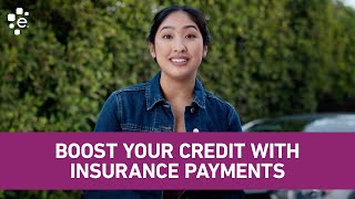 Experian cast in Get credit for your car insurance payments!